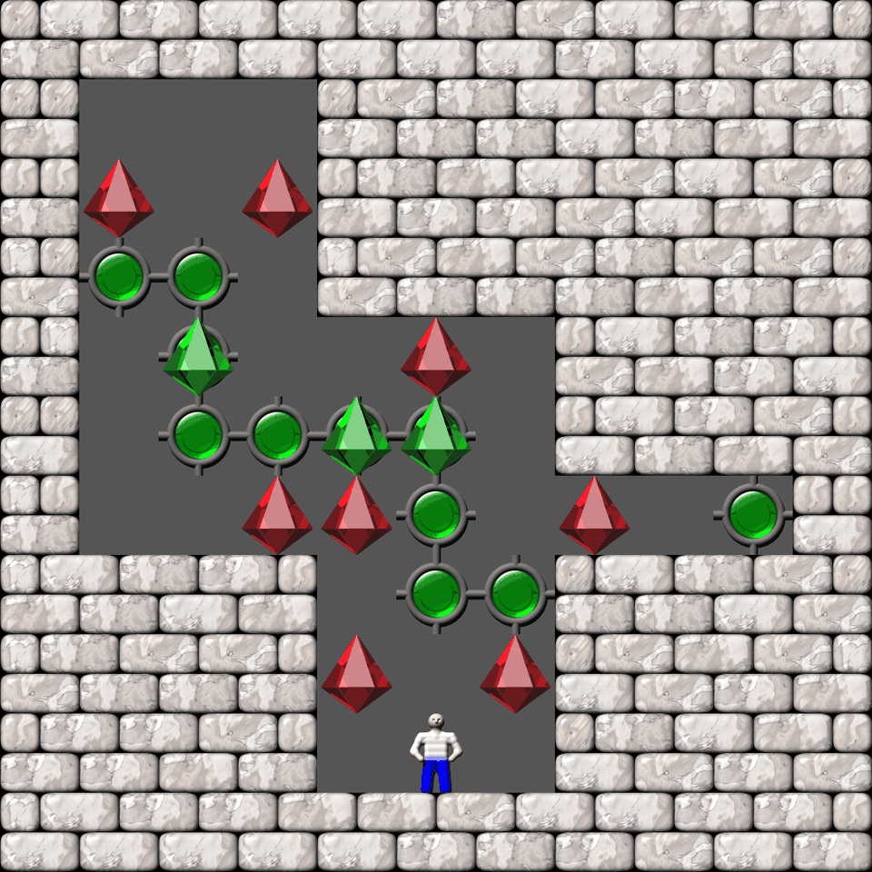 Sokoban Bugs509 collection level 338